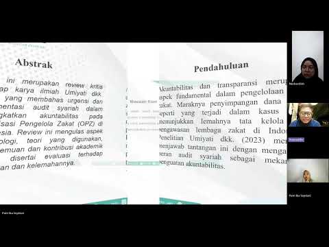 Review Artikel Ilmiah “Peran audit syariah dalam meningkatkan akuntabilitas OPz”