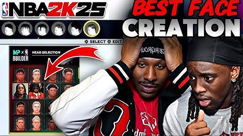 *NEW* DUKE DENNIS and KAI CENAT NBA 2K25 FACE CREATION TUTORIAL! AMP FACE CREATIONS (TWO IN ONE)