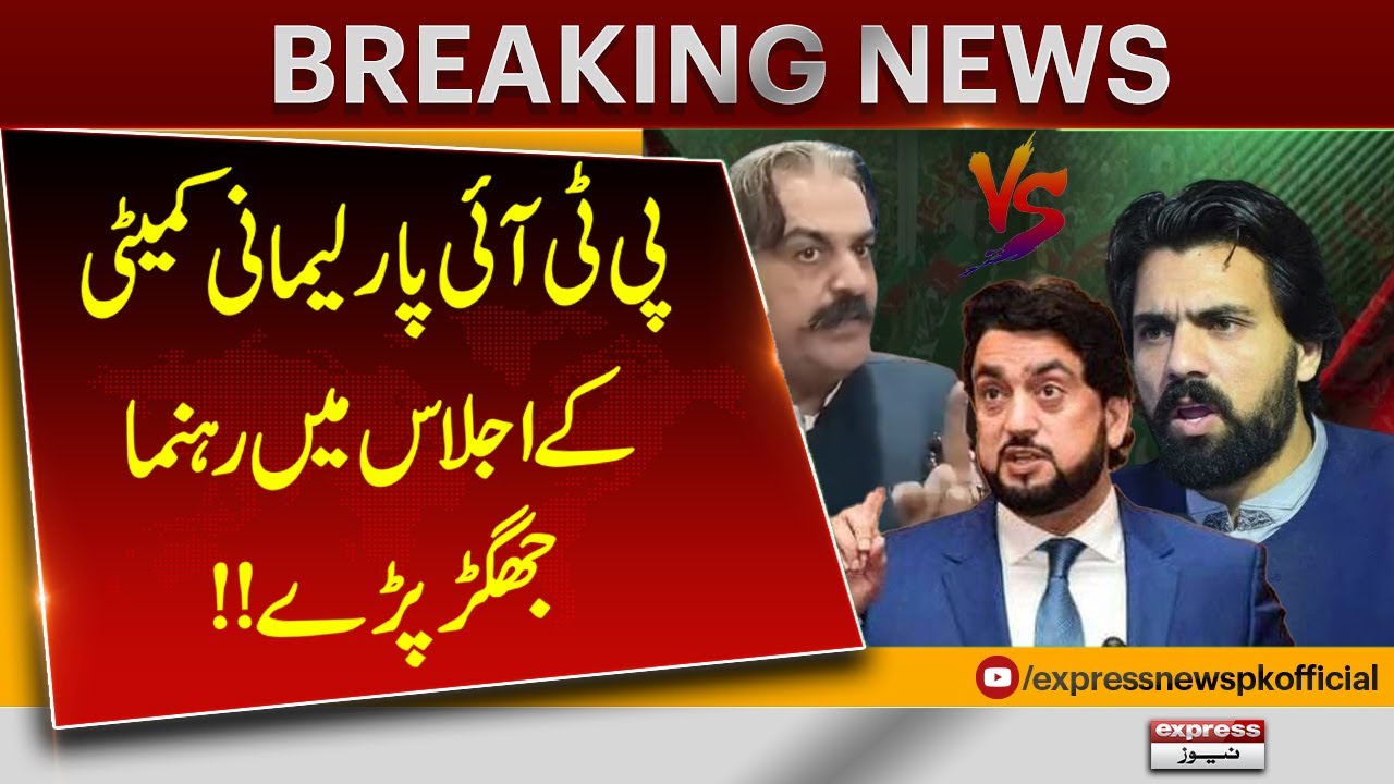 Inside the PTI Parliamentary Committee: Leaders Engage in Fierce Clash | Breaking News