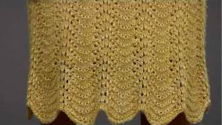 #6 Feather and Fan Dress, Vogue Knitting Spring/Summer 2009