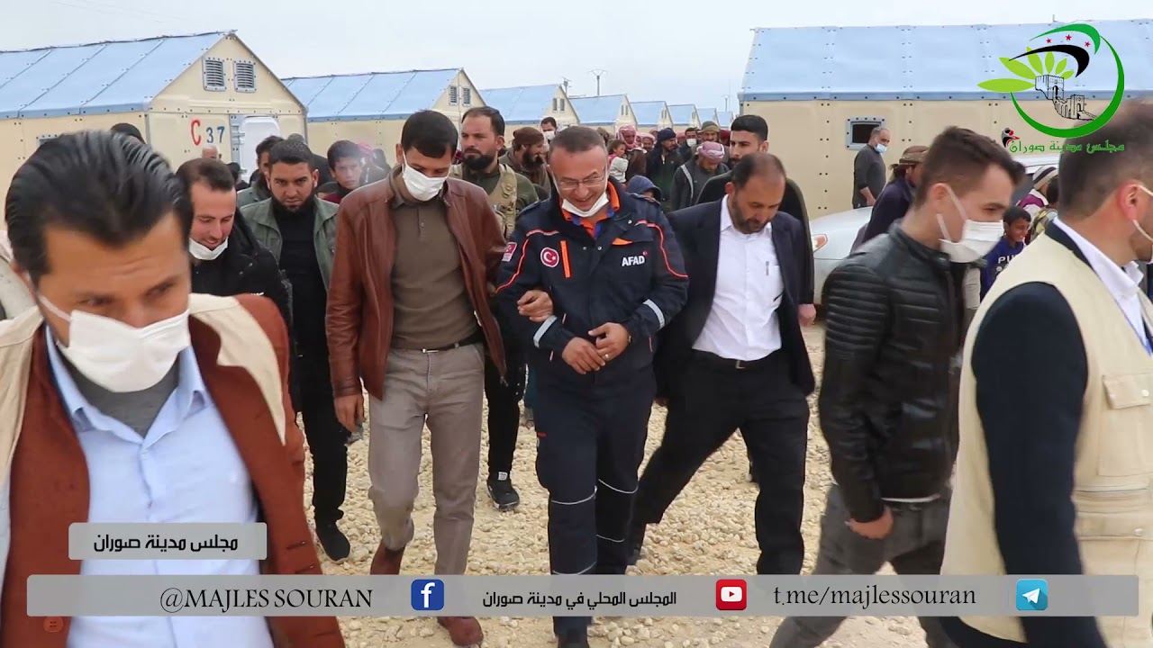 افتتاح مخيم #احتيملات بعد الإنتهاء من المشاريع الخدمية الخاصة بالمخيم