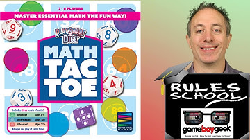 How to Play - Play Smart Dice: Math Tac Toe (Rules School)