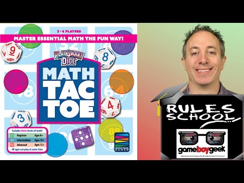 How to Play - Play Smart Dice: Math Tac Toe (Rules School)