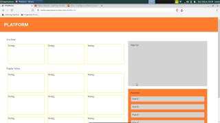 Newbie Working on a Website - Practice Livestream