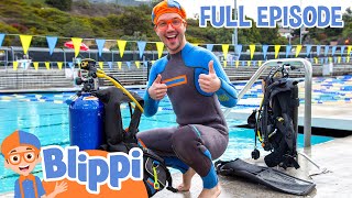 Learning Scuba Diving with Blippi - Full Episode | Kids TV Shows Full Episodes