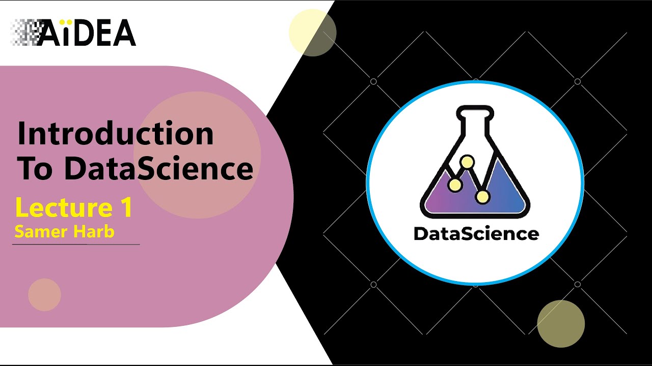 Lecture 1 - Chapter 1 - Data Science Team - YouTube