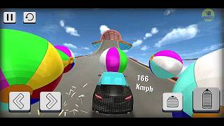 Mega Ramp Car Racing Stunts 3D: Impossible Tracks - Android Gameplay (Full HDR) screenshot 5