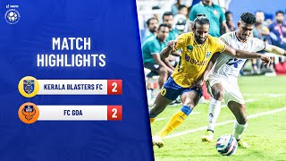 Highlights - Kerala Blasters FC vs FC Goa - Match 46 | Hero ISL 2021-22