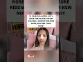 She changed her nose so her kids won’t inherit her “old” one. #shorts #viral #trending