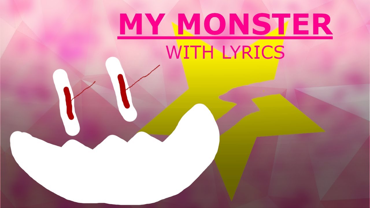 FNF MY MONSTER WITH LYRICS YouTube