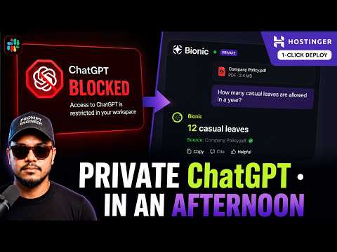 I Built a Private ChatGPT for My Whole Office — in One Afternoon (Self-Hosted)