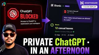 I Built a Private ChatGPT for My Whole Office — in One Afternoon (Self-Hosted)
