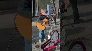 “You Won’t Believe This… 11 Year Old Busking Grafton Street 🎶🔥Lyrics