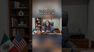 ERROR común al llenar el DS-160 🚨 Tuvimos que empezar de nuevo