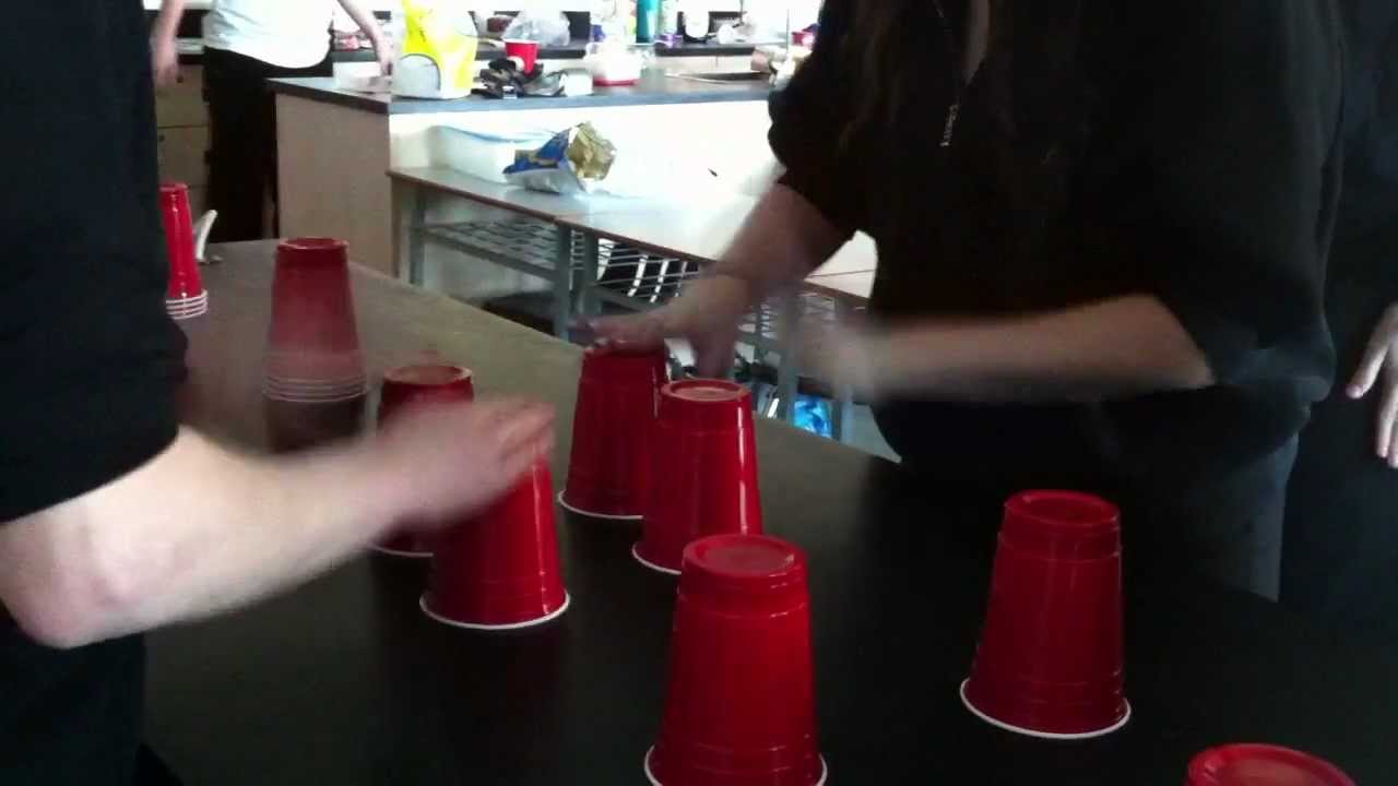 Solo Cup Stacking YouTube