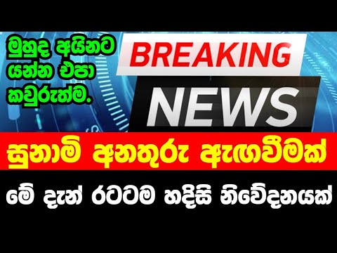 BREAKING NEWS | here is latest special news today Tsunami announcement 1 BREAKING NEWS | here is latest special news today Tsunami announcement thumbnail