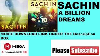 SACHIN A BILLION DREAMS Movie 1080 HD Download link under the description