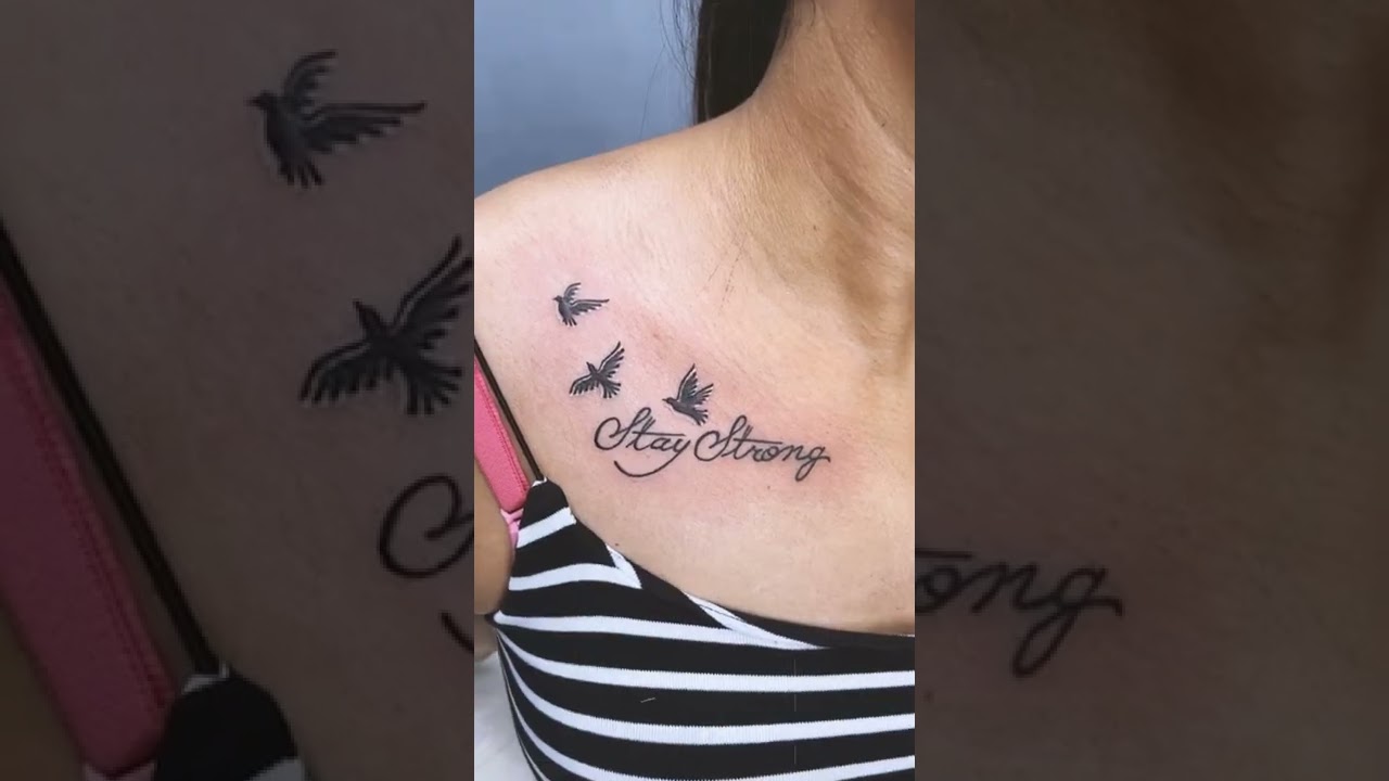 Demi Lovato Stay Strong Wrist Tattoo  Steal Her Style