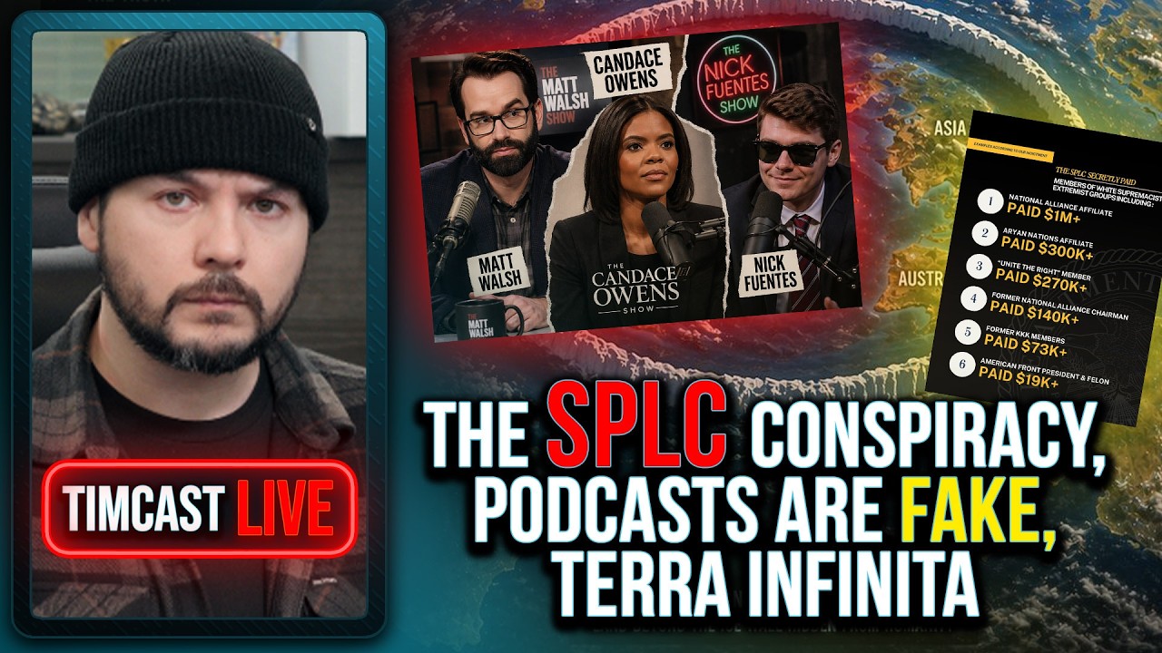 The SPLC Conspiracy, Podcasts Are FAKE, Terra Infinita | Tim Pool