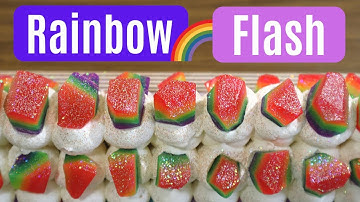 Rainbow Flash Soap - Pink Turtle Soaps