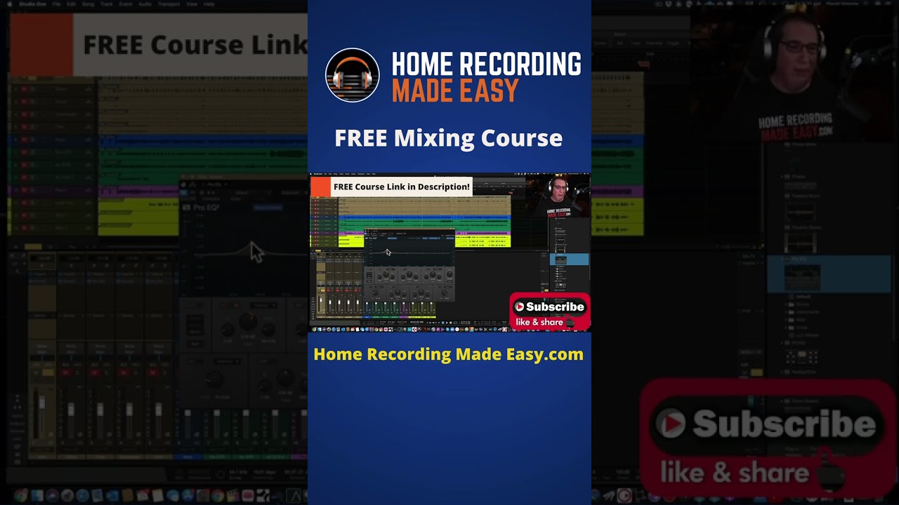 FREE Mixing Course with Multi-tracks