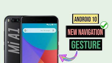 New Navigation Gesture ! Android 10 ! Xiaomi Mi A1 ! PE ! Hindi !