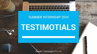 Summer Internship as PHP Developer at RannLab Technologies -Akansha