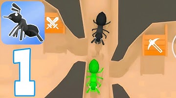Empire of Ants: Idle Game - Tutorial - Gameplay Walkthrough Part 1 ( ANDROID / iOS )
