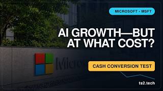 Microsoft Stock Gains as AI Capex Puts Cash Flow to the Test #NASDAQMSFT #StockMarket #Technology