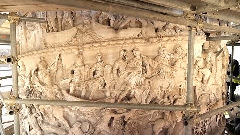 Lasers turn back time on Rome’s Column of Marcus Aurelius | REUTERS