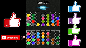 Ball Sort Puzzle Level 2127