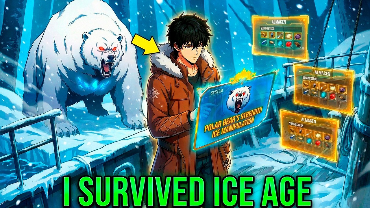 While Everyone Else Was Fleeing The Ice Age, I Absorbed The Essence Of A Polar Bear!