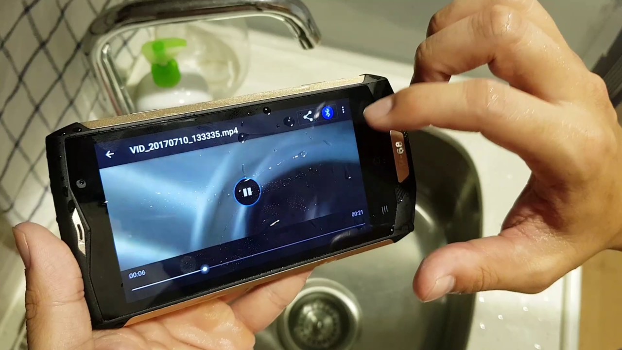 Blackview BV8000 Pro under water test - YouTube