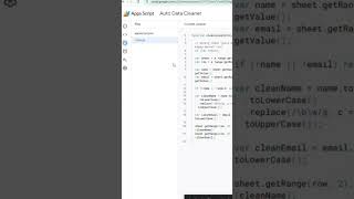 Auto client data system using #Googlesheet #AppsScript #automation #AI #NextGenAIHub #learnai #new