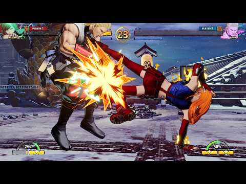 B.Jenet vs Andy (High Level Gameplay) Fatal Fury City of the Wolves