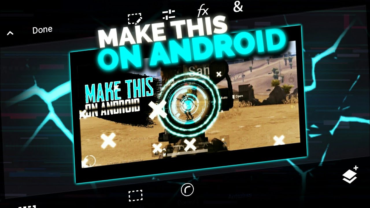 How to make a thumbnail on android ||Tutorial|| 