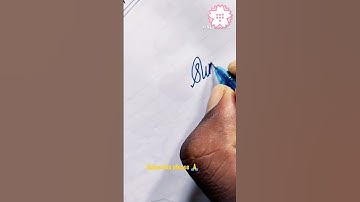how to write Suman🤩#handwriting🍀#shorts💚#internationl🪴#pen💐#cursivewriting🌿#calligraphy #india#short