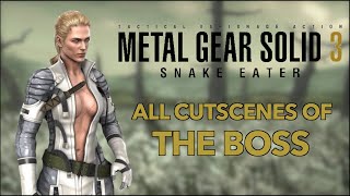 Metal Gear Solid 3: All Cutscenes of The Boss