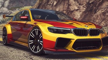 NFS NO LIMITS | BMW M5 | OBSTACLE RACE, DAY. #nfsnolimits