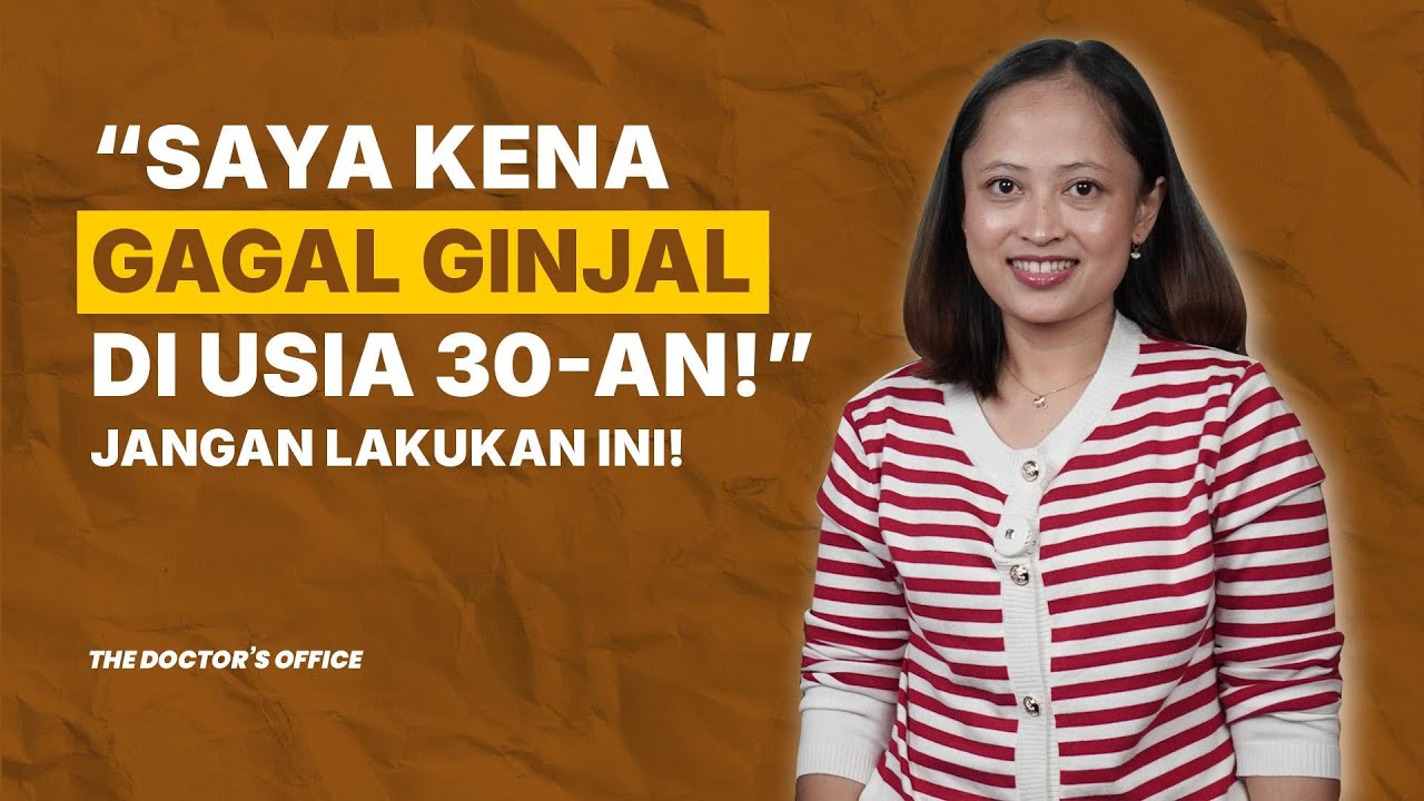 Ginjal Rusak Bukan Karena Usia! Tapi Kebiasaan Ini!