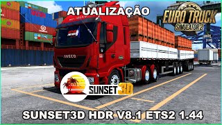 LIBERADO SUNSET3D V8.1 GRAPHICS ETS2 V1.44