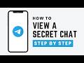 How To View A Secret Chat On Telegram (2026) | iPhone & Android