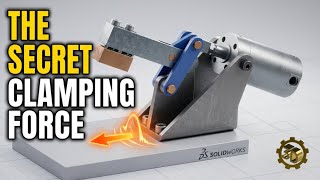 Celebrity ⚡ Toggle Clamp Mechanism in SolidWorks | How It Works Step by Step Net Worth