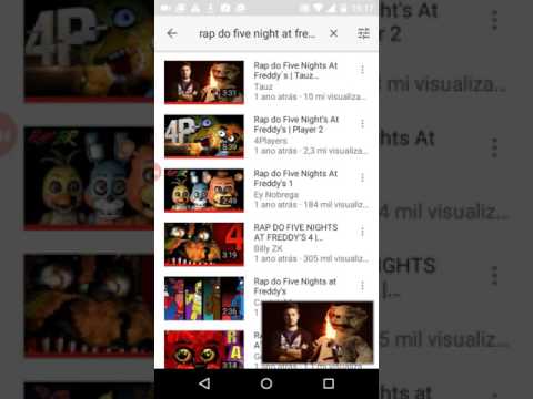 Rap do Five nights at freddys ( tauz )
