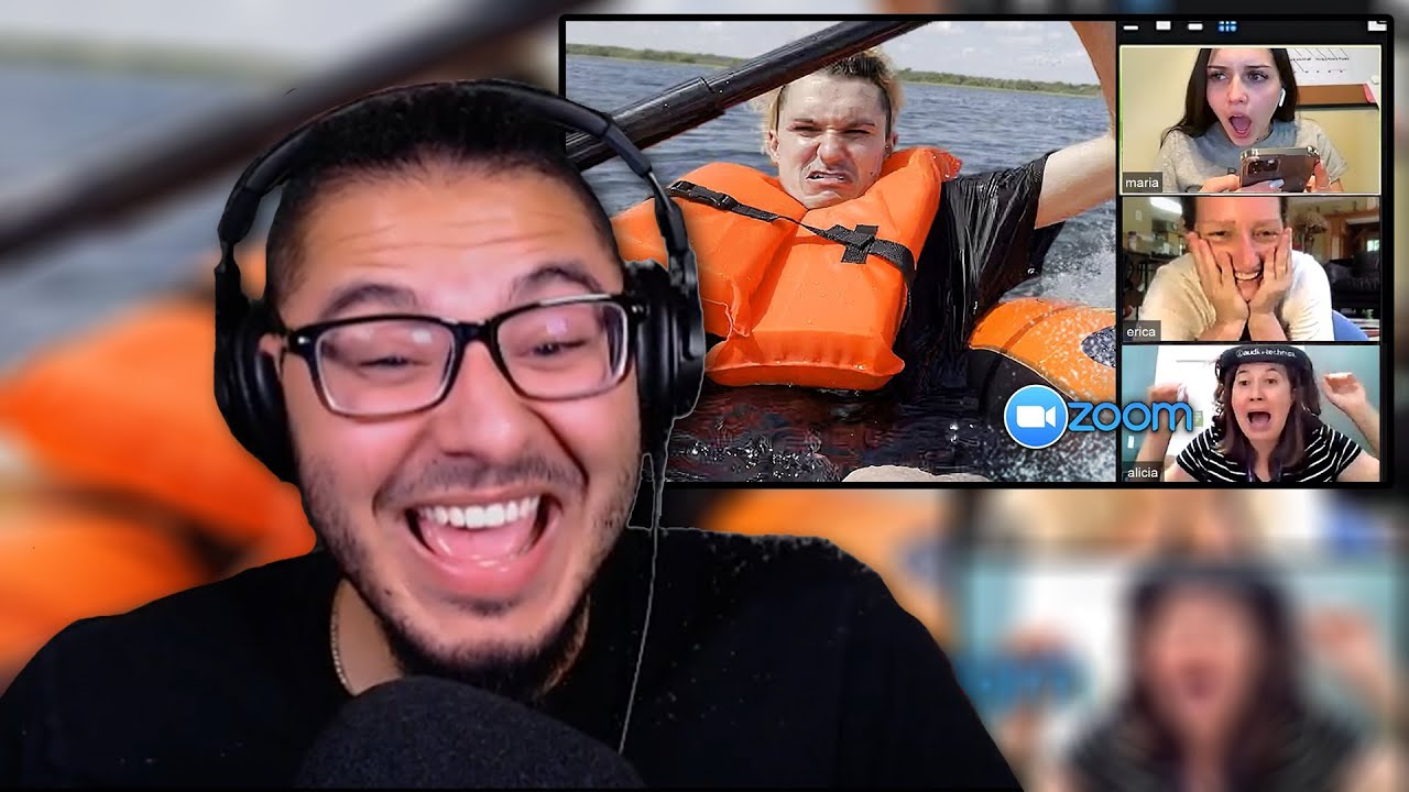 lukeafk - trolling zoom classes... but my boat is sinking | REACTION