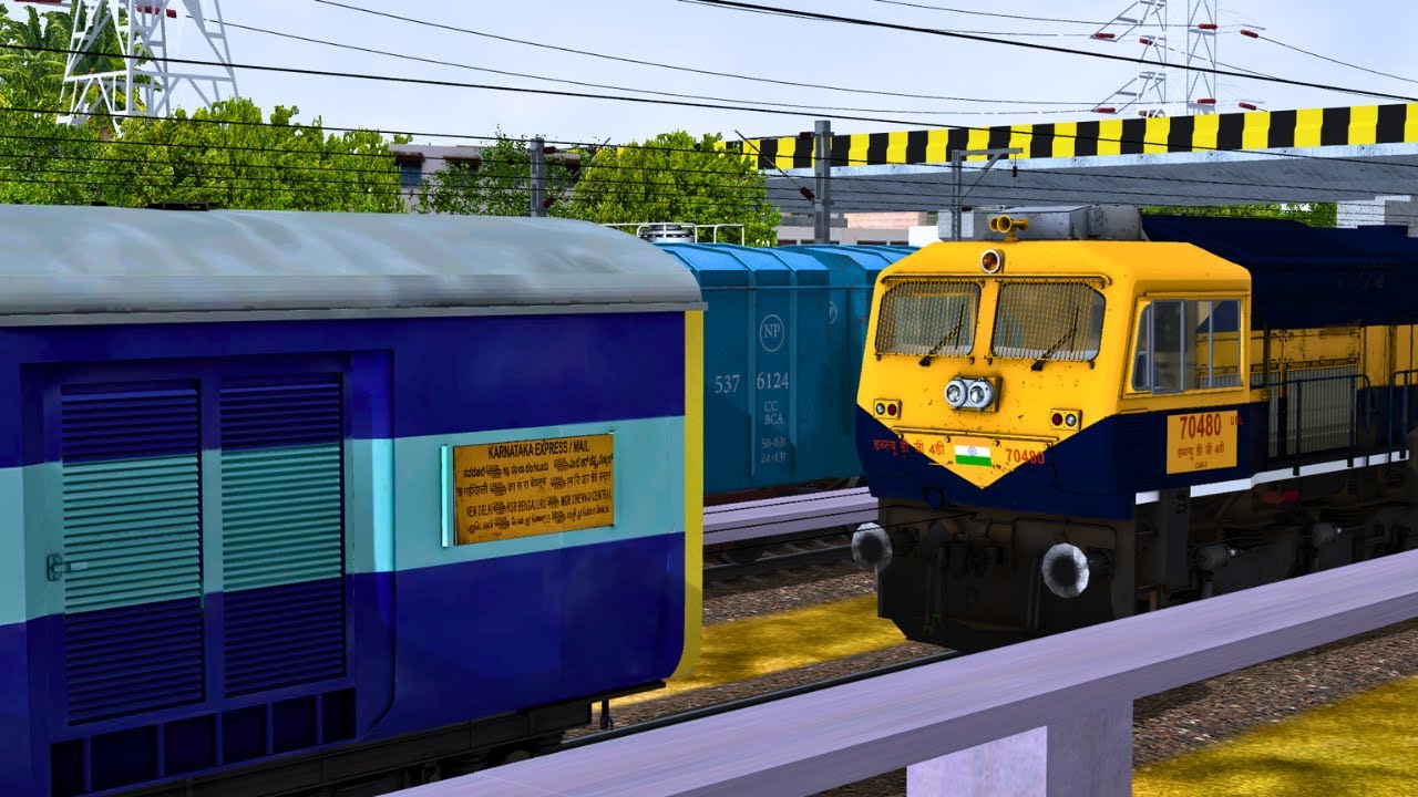 Icf Cbc Rake Shunting CBC ICF Rakes || Indian Train Simulator | Railroad | Train ...