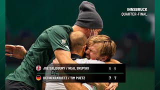 Salisbury & Skupski vs Krawietz & Puetz I GREAT BRITAIN vs GERMANY I Quarter-Finals Match 3