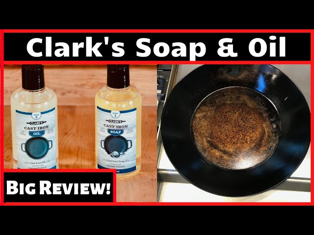 CLARK'S Cast Iron Seasoning Oil - With Fractionated Coconut Oil