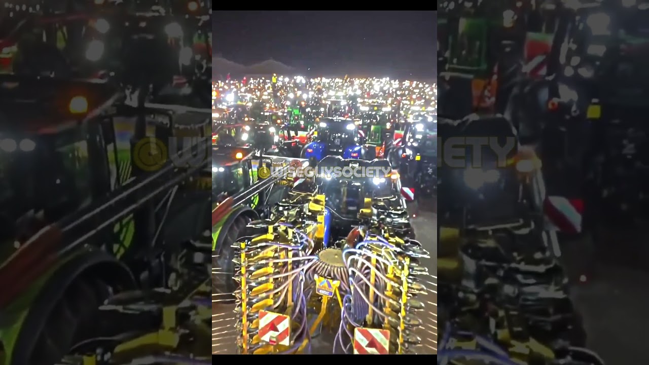 German farmers protest!