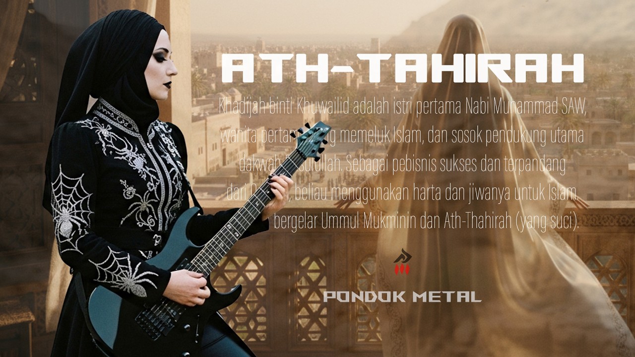 ATH-TAHIRAH (KHADIJAH BINTI KHUWALID) - GOTHIC GIRLS METAL RELIGI (OFFICIAL MUSIC VIDEO)
